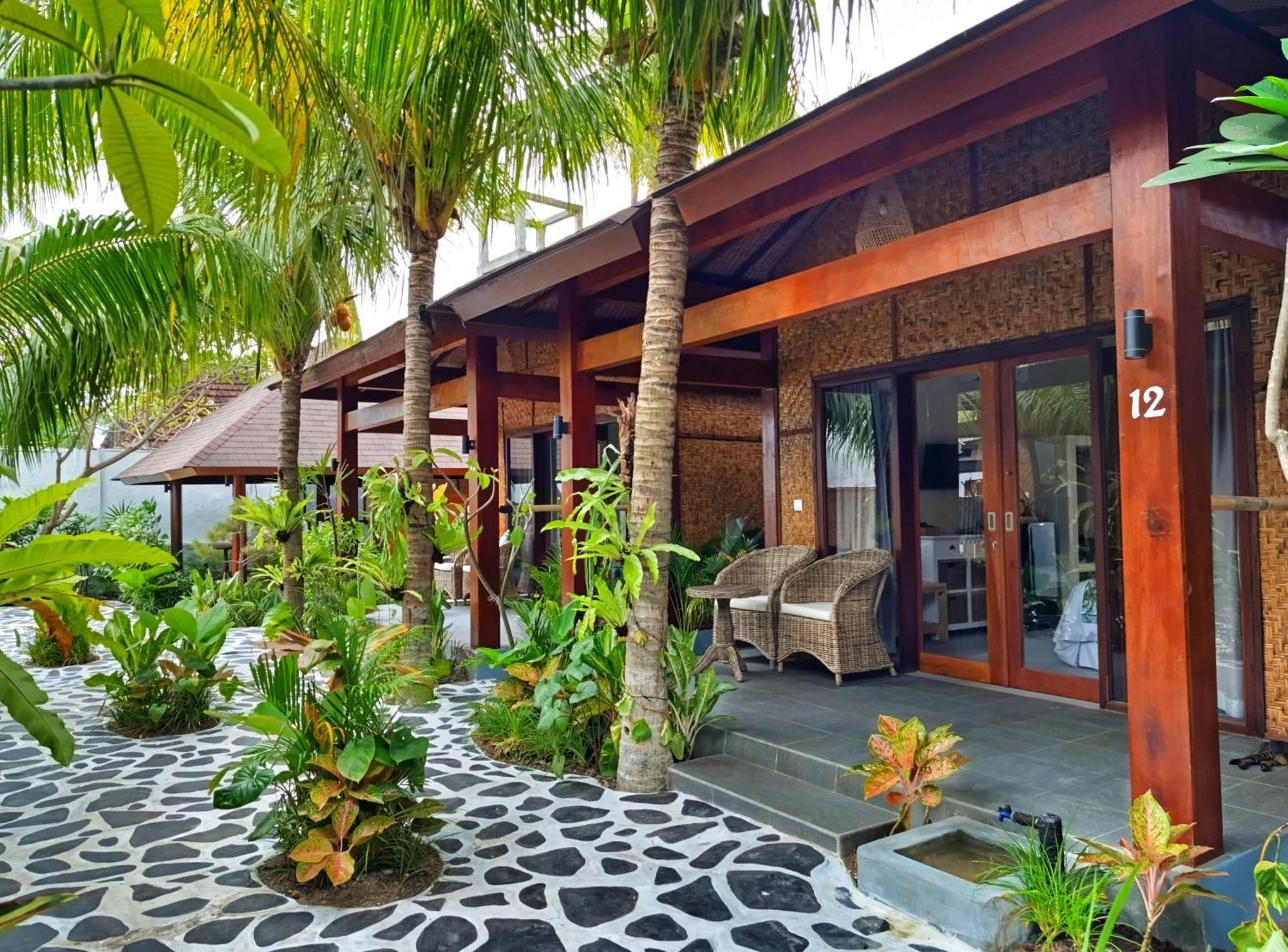 Scallywags Beach Club Gili Air Exterior foto