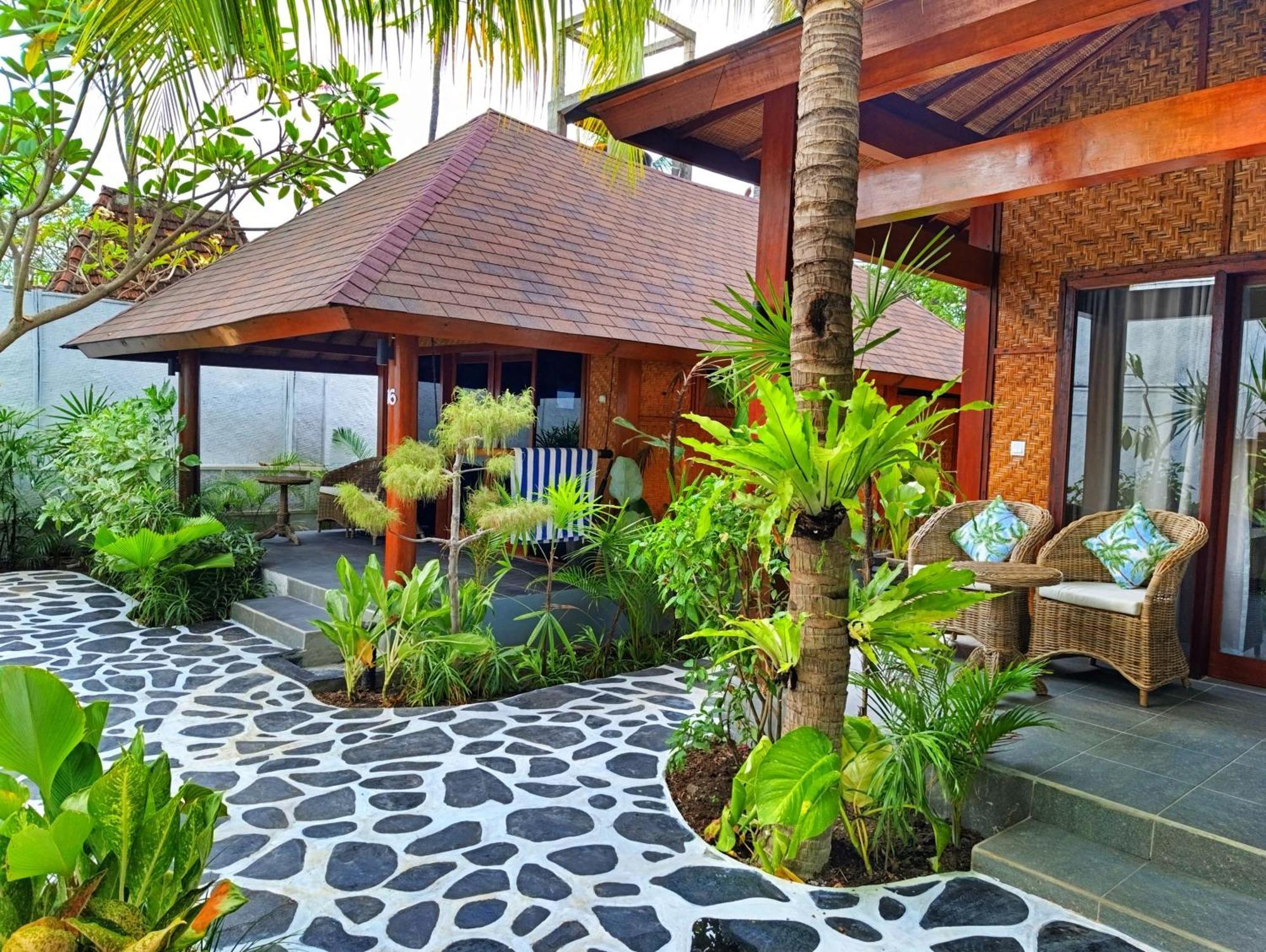 Scallywags Beach Club Gili Air Exterior foto